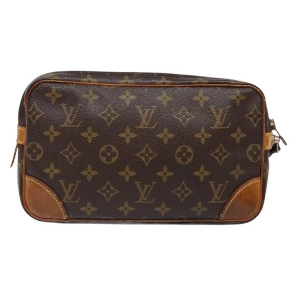 LOUIS VUITTON Monogram Marly Dragonne GM Clutch Bag M51825 LV Auth ep10220 - Picture 2 of 16